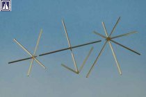 AT1XM - Aluminium Tube, 1.0 x 0.25 mm, 1m long : 2 Pieces