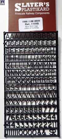 110b Letters & Numbers 8mm